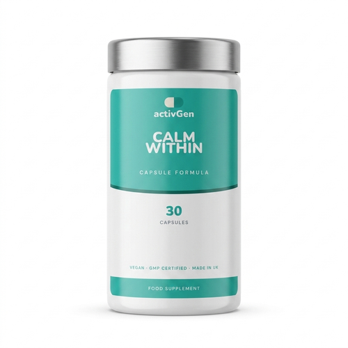 Calm Within supplement pot