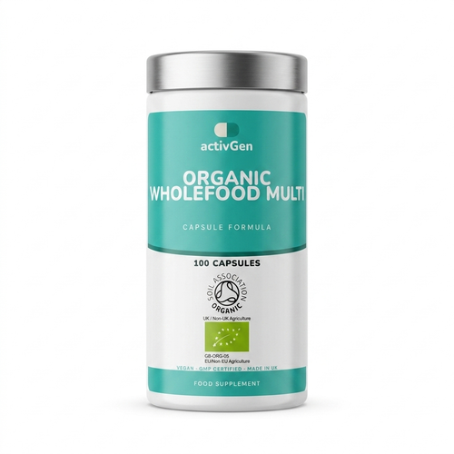 Organic Wholefood Multi supplement pot