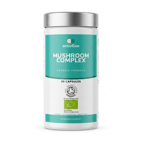 Mushroom Complex supplement pot