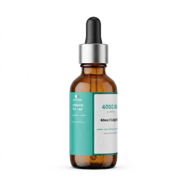 Vitamin D3 + K2 dropper bottle