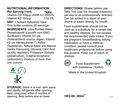 D3K2-60 ingredients and nutrition information