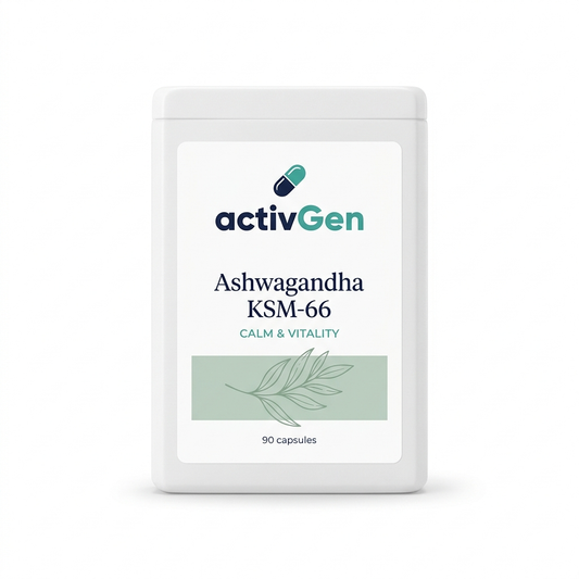 Ashwagandha KSM-66 - Calm & Vitality capsule pot