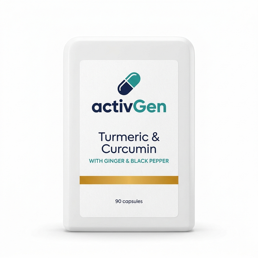Turmeric & Curcumin capsule pot