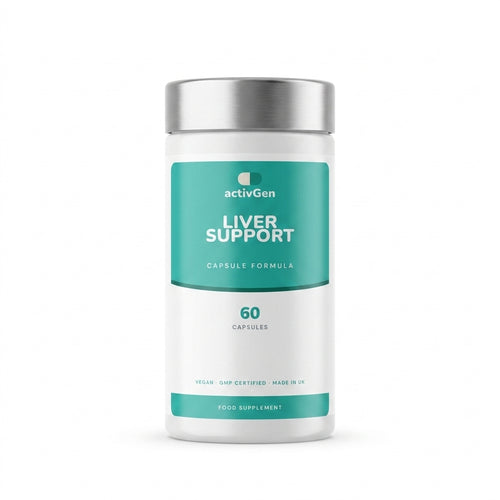 Liver Support supplement pot