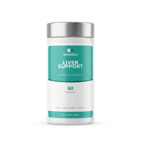 Liver Support supplement pot